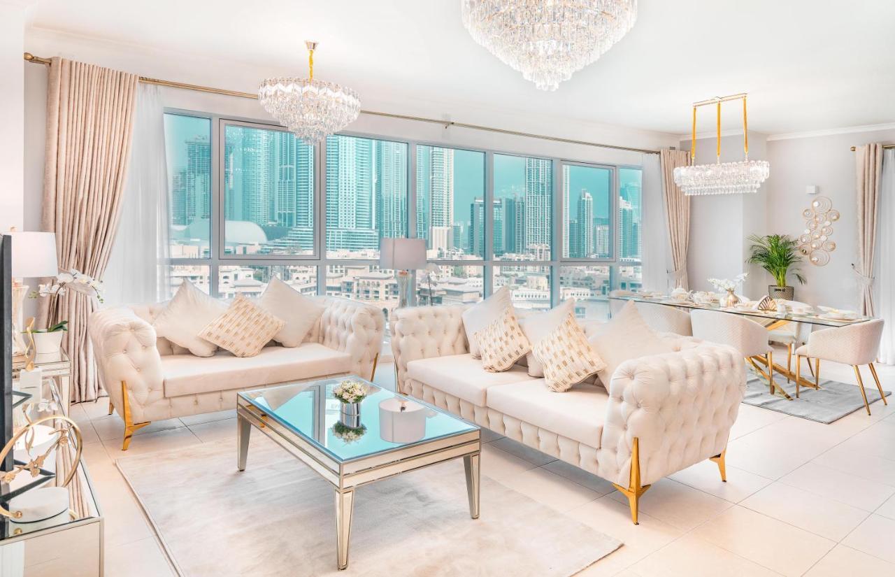 Elite Royal Apartment - Full Burj Khalifa & Fountain View - Emperor Dubai Dış mekan fotoğraf